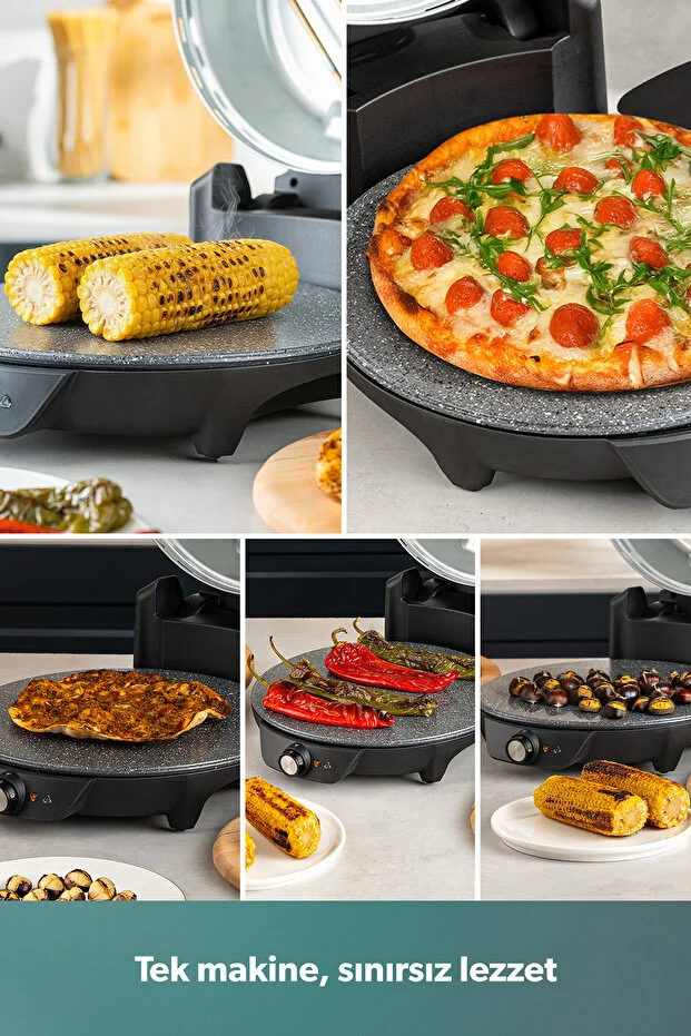 Közy °400 Pizza Pide Lahmacun ve Sebze Közleme Makinesi